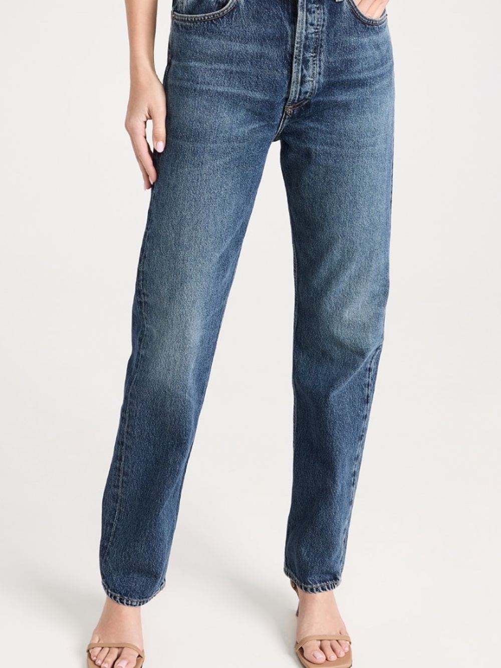 Agolde 90's Pinch Waist Jeans in Portrait Sz 30